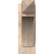 Ekena Millwork Thorton Smooth Arts and Crafts Outlooker, Douglas Fir, 5 1/2"W x 16"D x 16"H OUT06X16X16THR03SDF - alternate 2